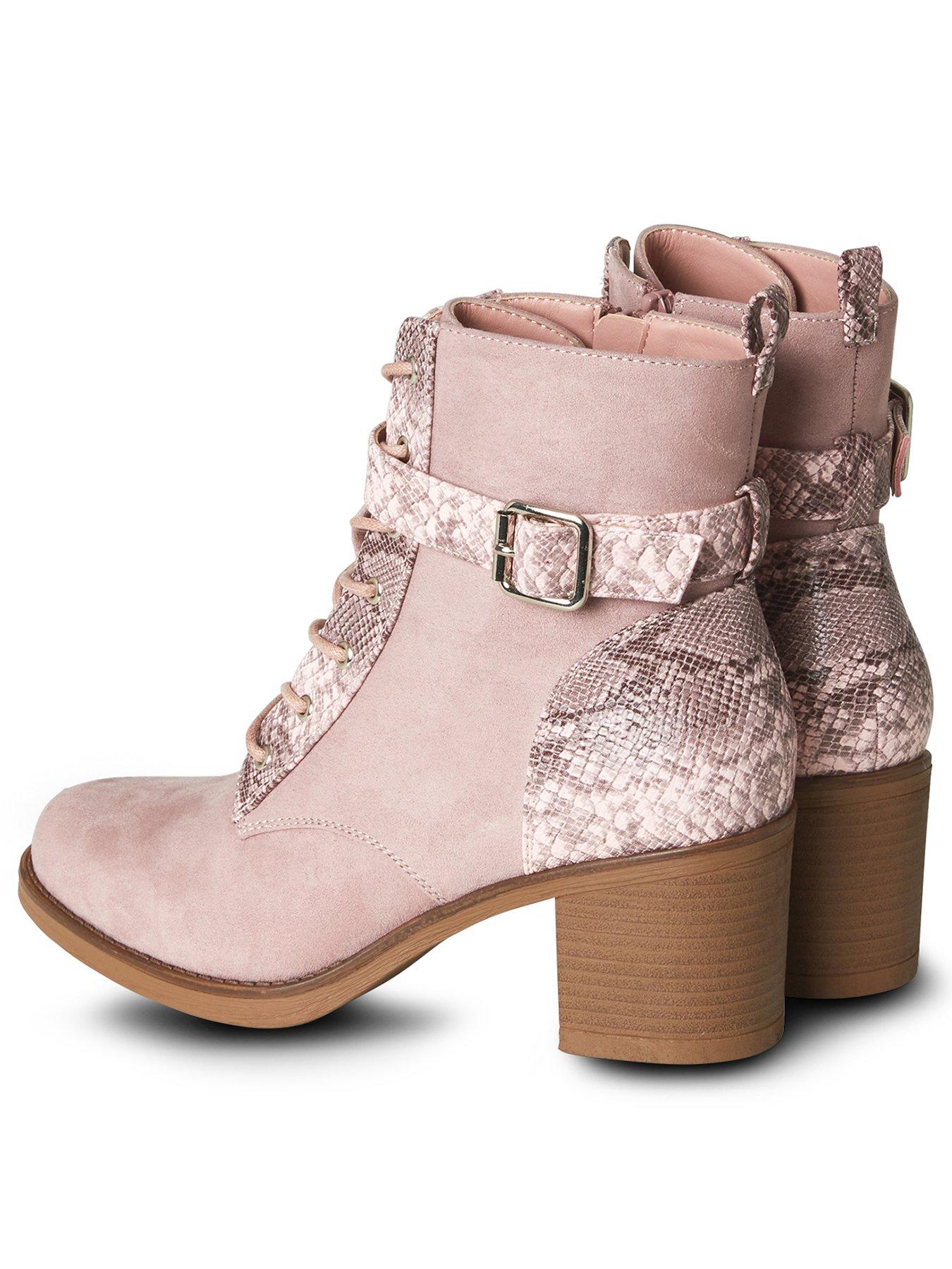 Women Happy With You Boots -pink