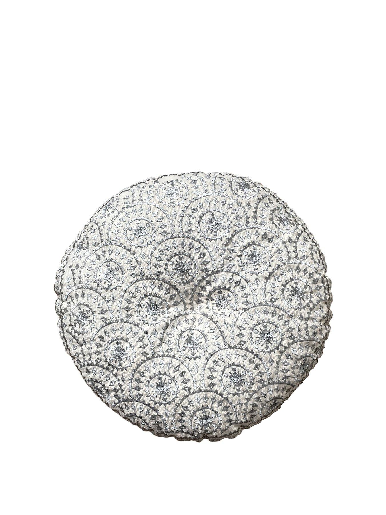 Product photograph of Bombay Duck Casablanca Embroidered Cushion from very.co.uk