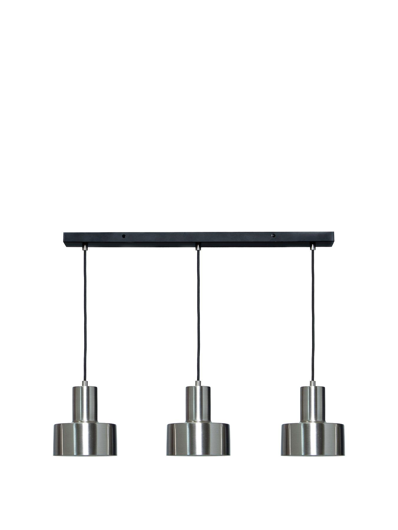 Product photograph of Very Home 3 Light Diner Bar from very.co.uk
