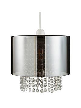 Product photograph of Very Home Rosana Easy Fit Pendant from very.co.uk