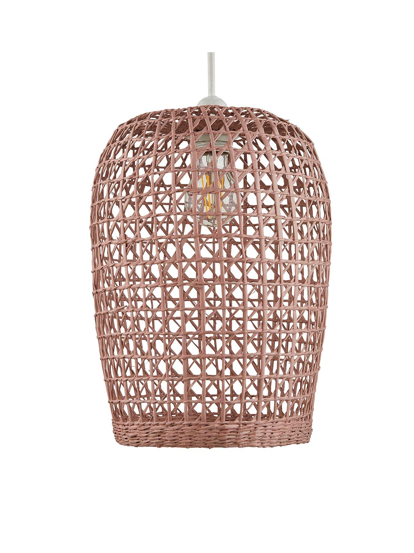 Product photograph of Very Home Large Woven Seagrass Shade from very.co.uk