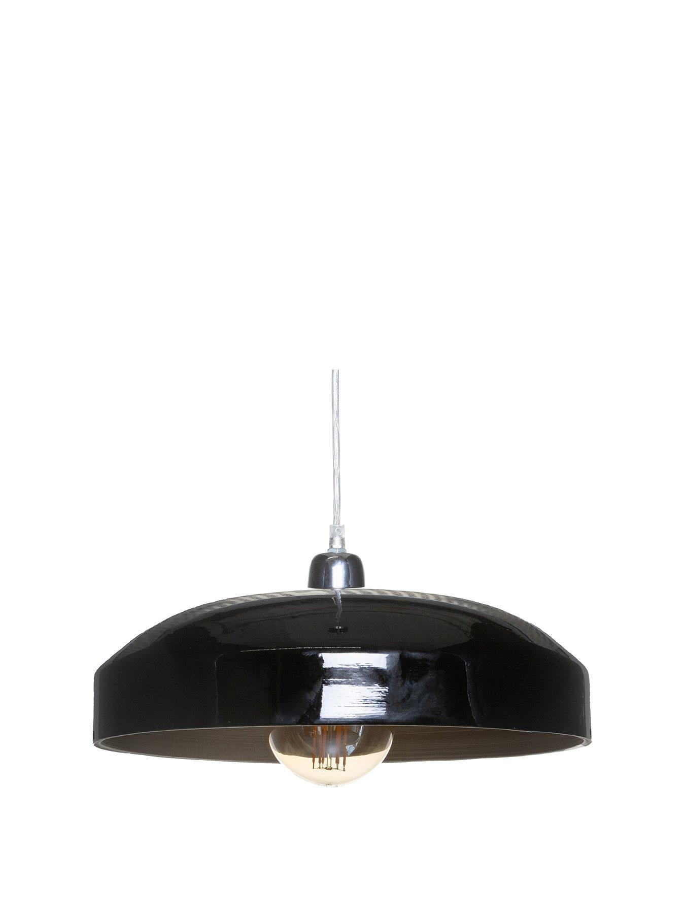 Very Home Bamboo Easyfit Shade - Black