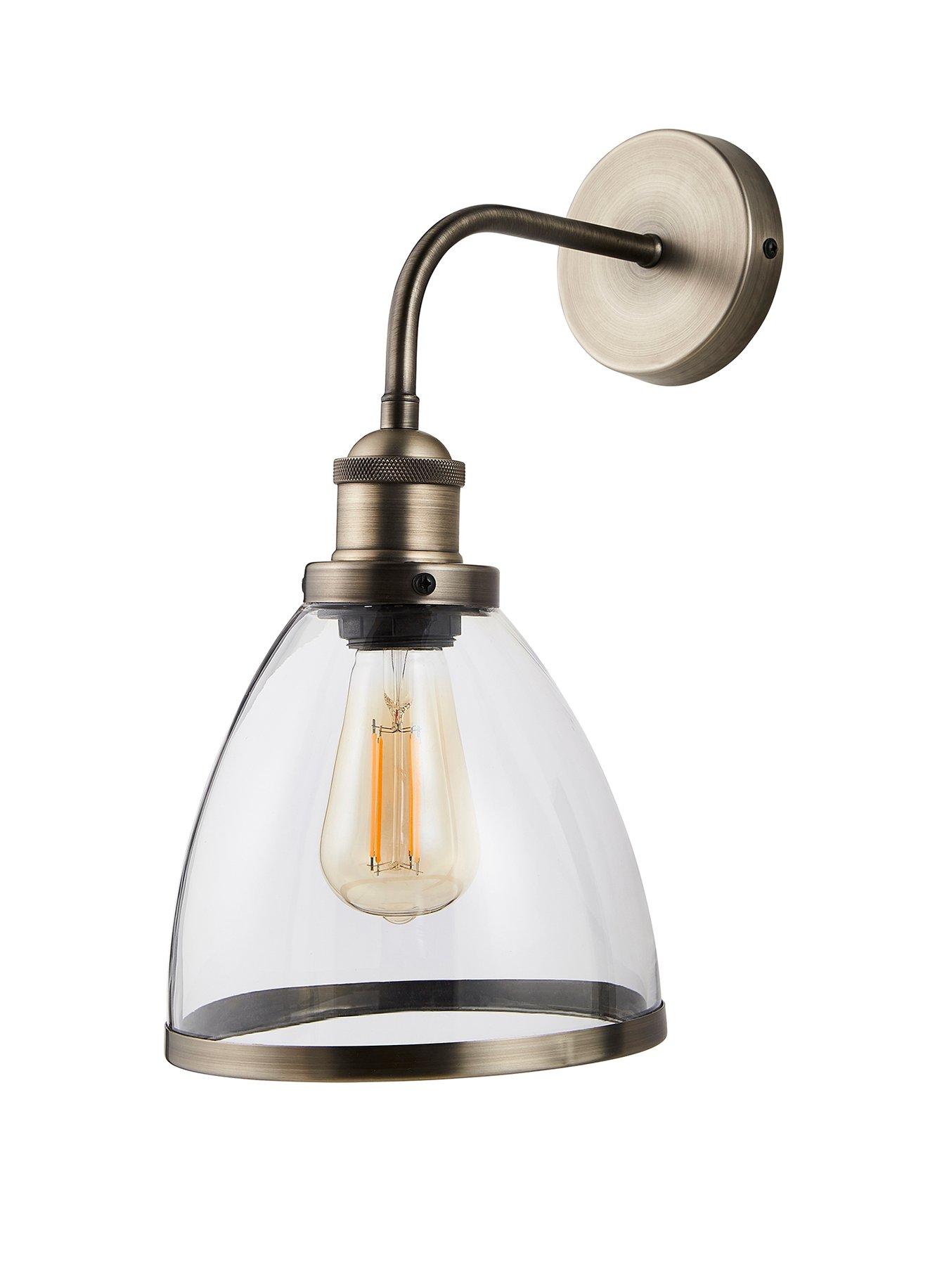 Product photograph of Very Home Erland Wall Lamp from very.co.uk