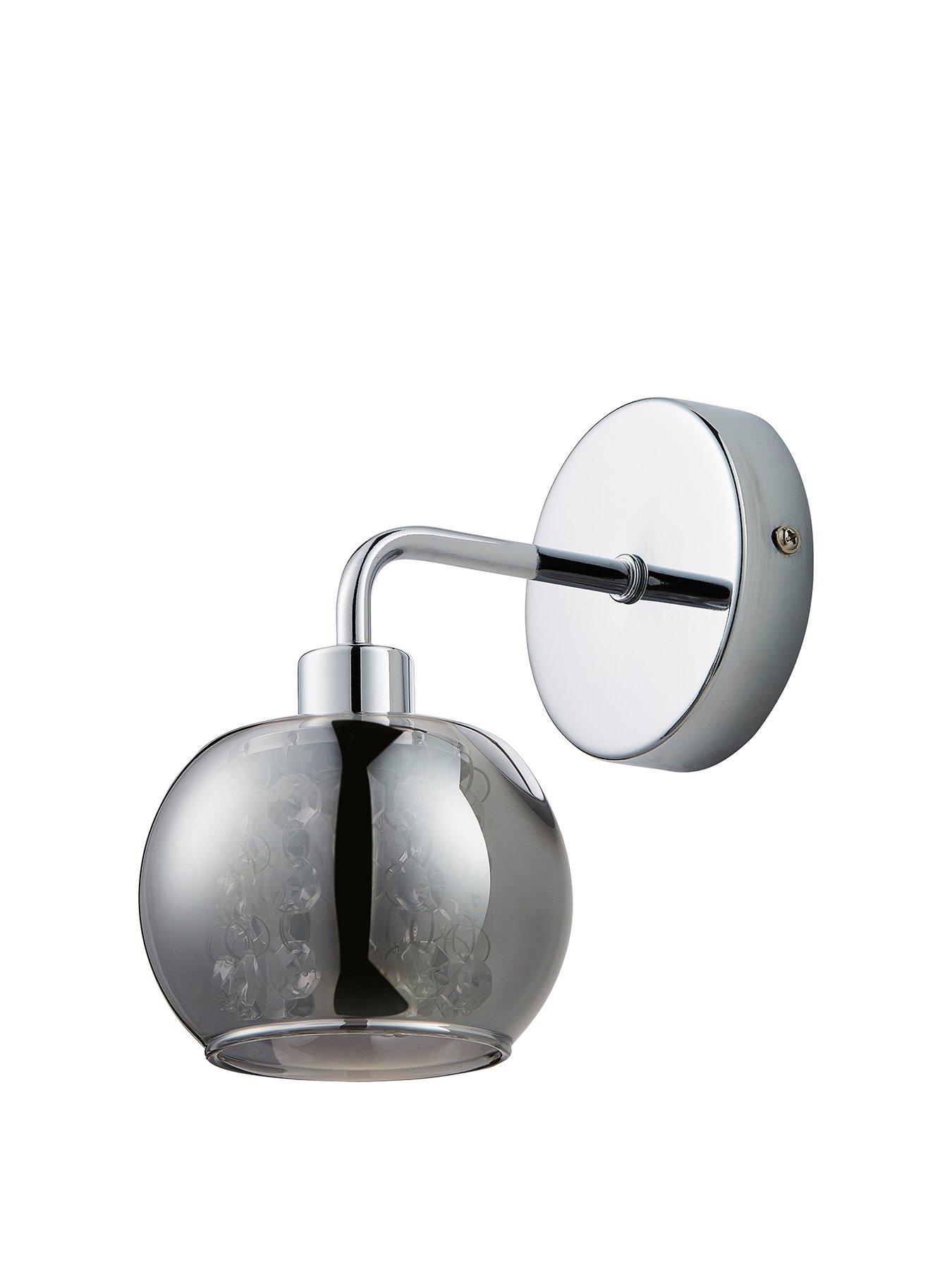 Product photograph of Very Home Cloche Wall Lamp from very.co.uk