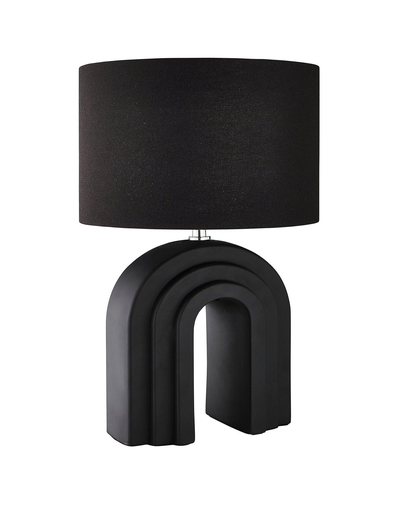 Product photograph of Tove Ceramic Table Lamp from very.co.uk