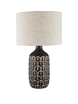 Product photograph of Very Home Ciana Ceramic Table Lamp from very.co.uk