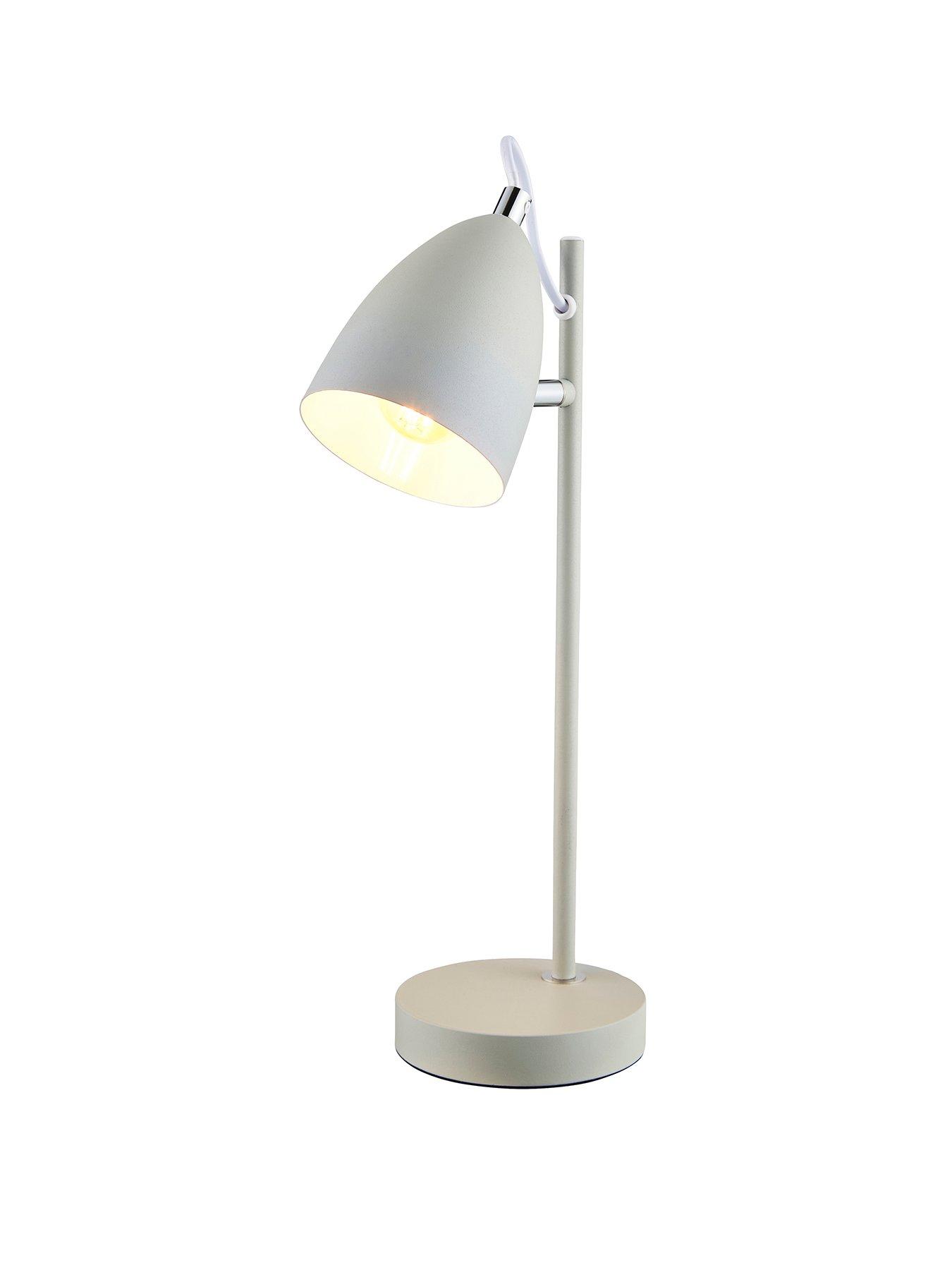 Product photograph of Taylor Task Lamp - Grey from very.co.uk