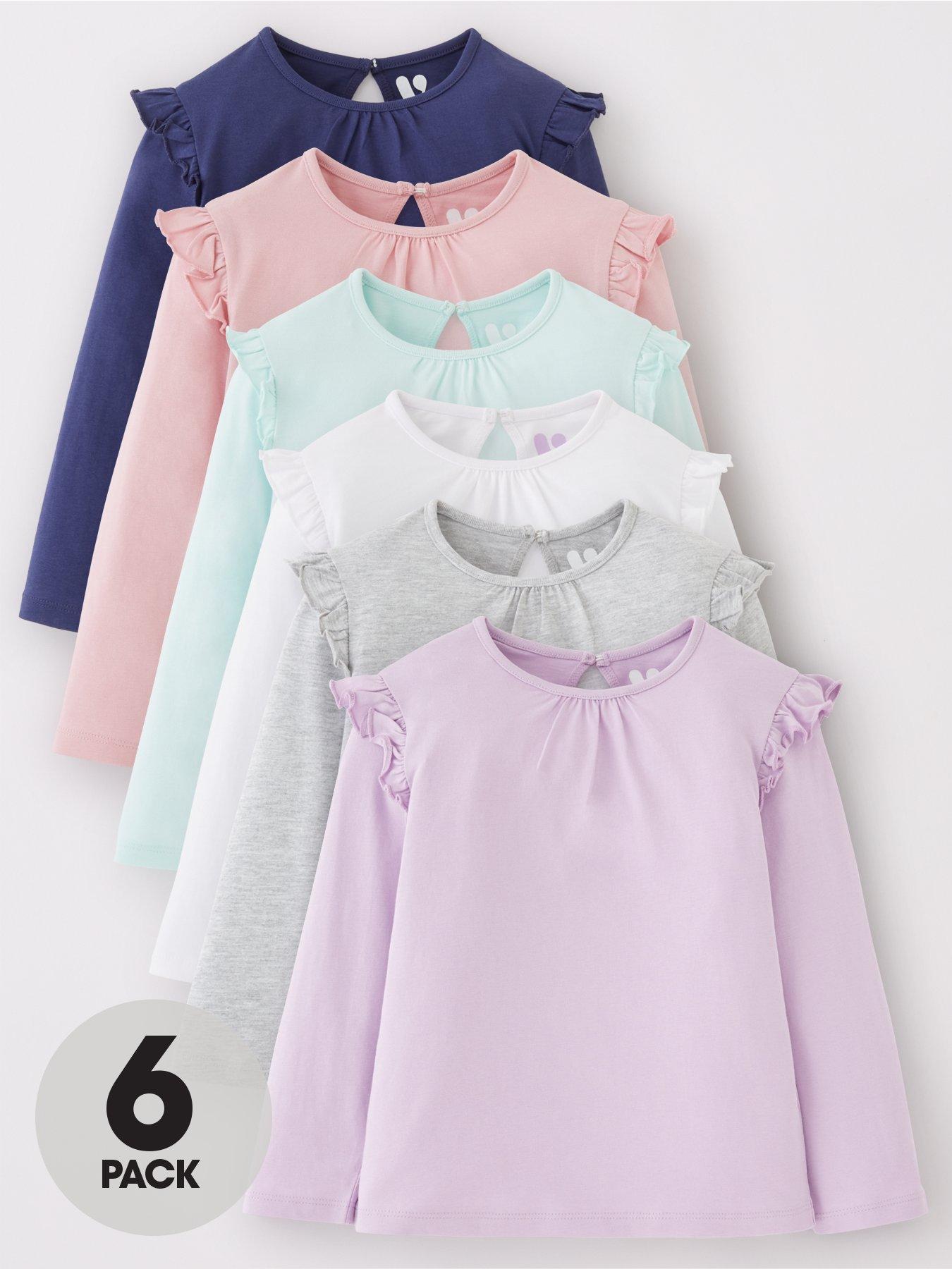 everyday-girls-6-pack-core-long-sleeve-t-shirts-multi