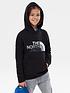  image of the-north-face-kidsnbspdrew-peak-pullover-hoodie-blackwhite