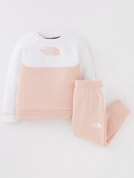 the-north-face-toddler-surgent-crew-set-pink