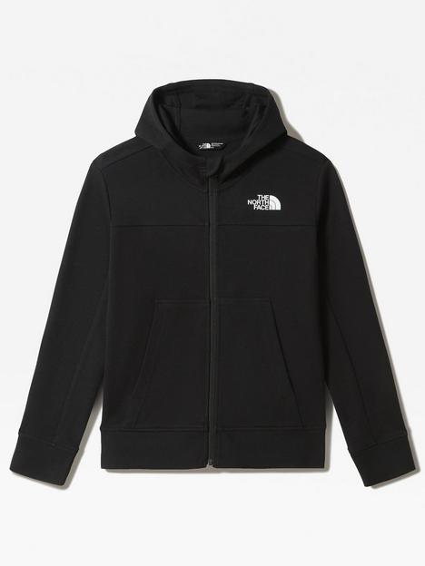 the-north-face-boys-slacker-full-zip-hoodie-black
