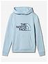  image of the-north-face-girls-drew-peak-pull-over-hoodie-blue