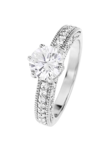 the-love-silver-collection-sterling-silver-cubic-zirconia-vintage-inspired-solitaire-ring