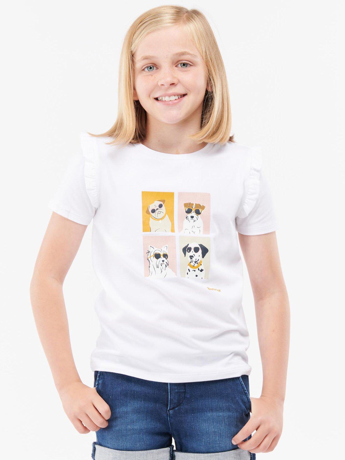 Kids Girls Sophie T-Shirt - White
