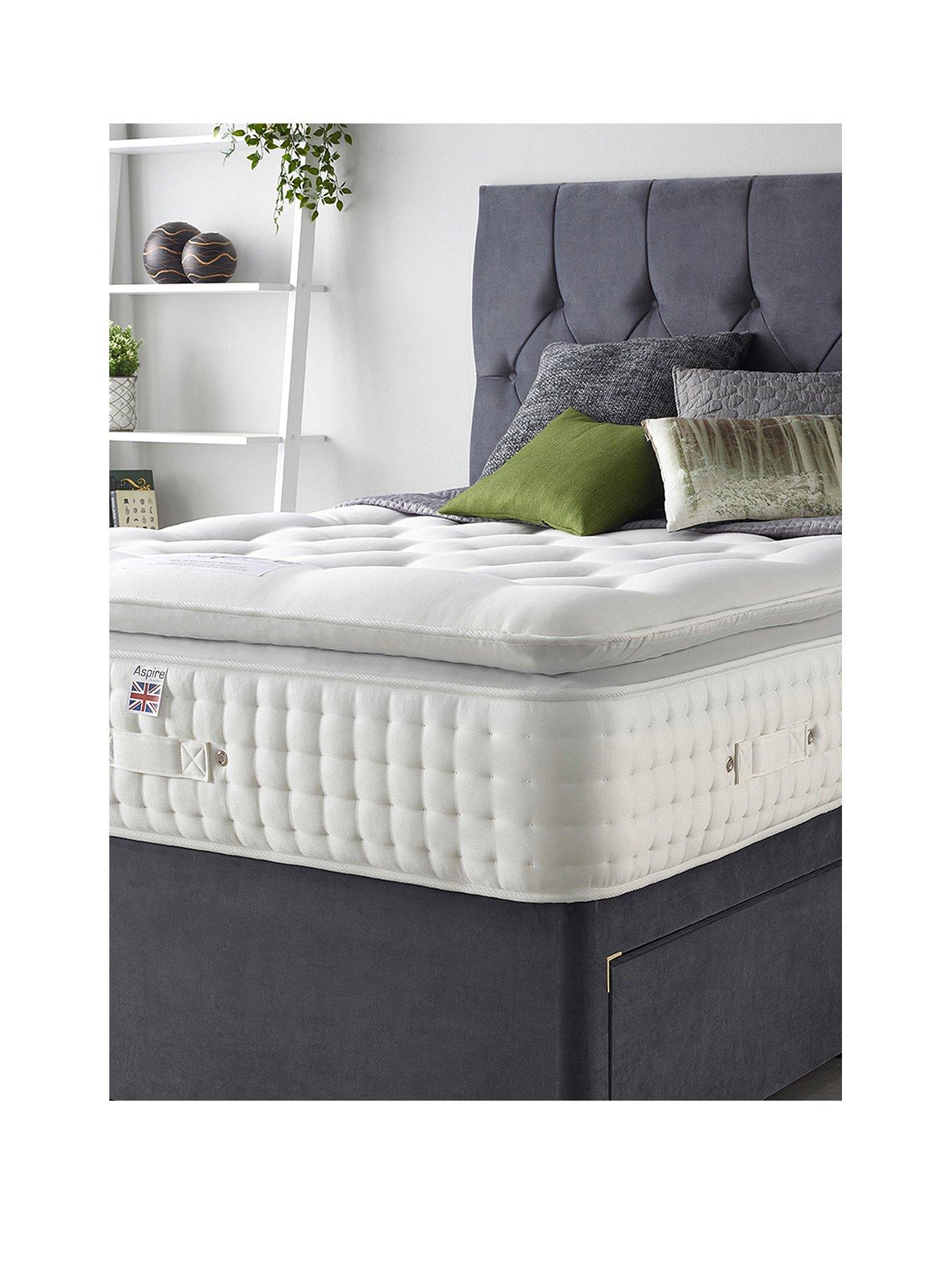 Image 1 of 5 of Aspire Alpaca Silk 3000 Pocket Pillowtop Mattress - Medium Firm