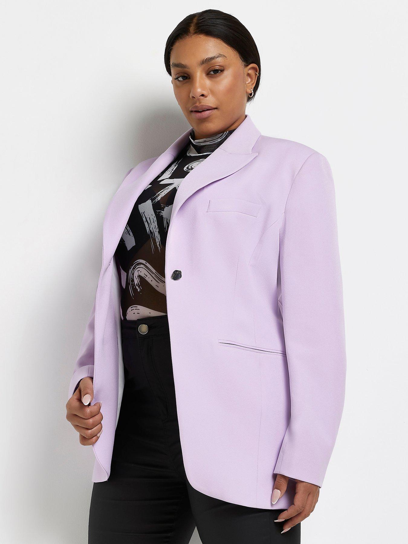 river island purple jacket