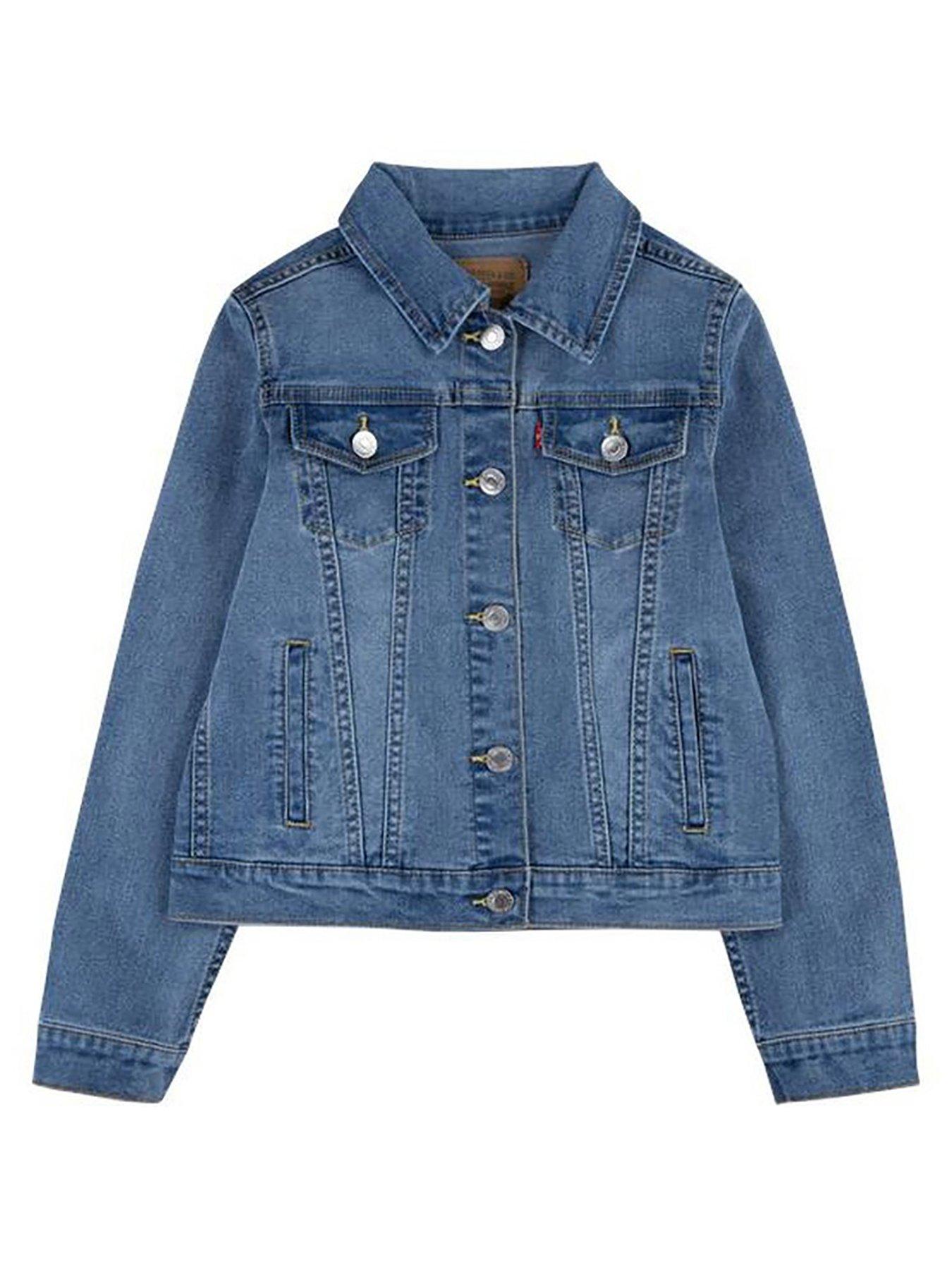 Levis denim jacket for on sale girls