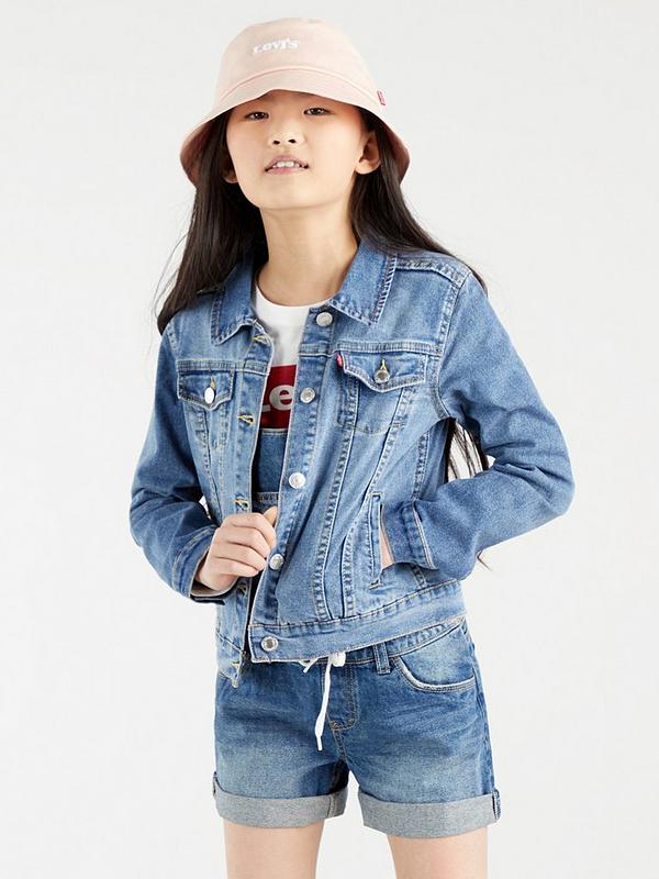 Levi's Girls' Denim Trucker Jacket 