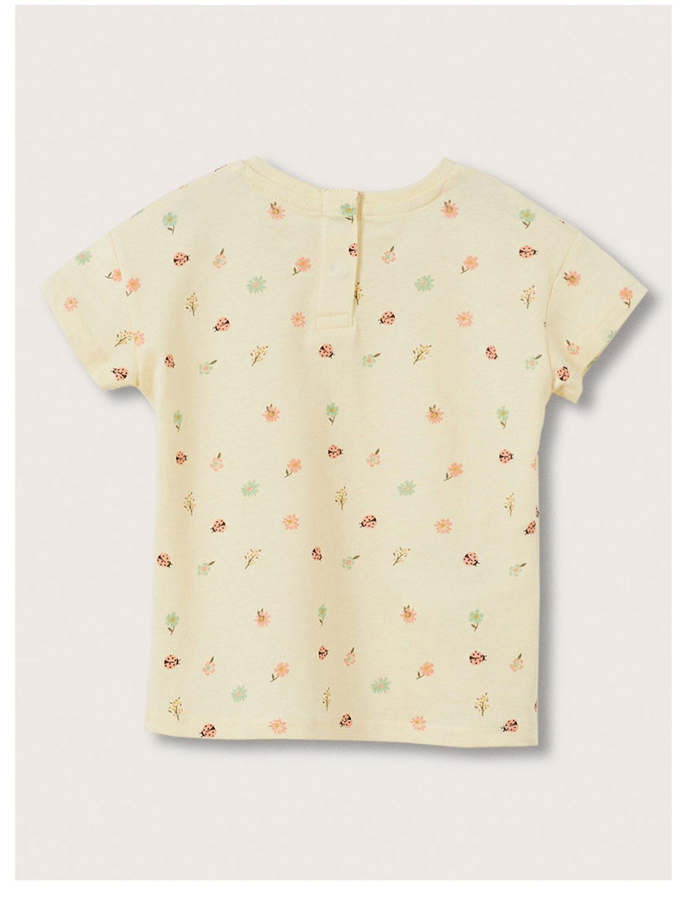 Mango Baby Girls Ladybug T Shirt very.co.uk