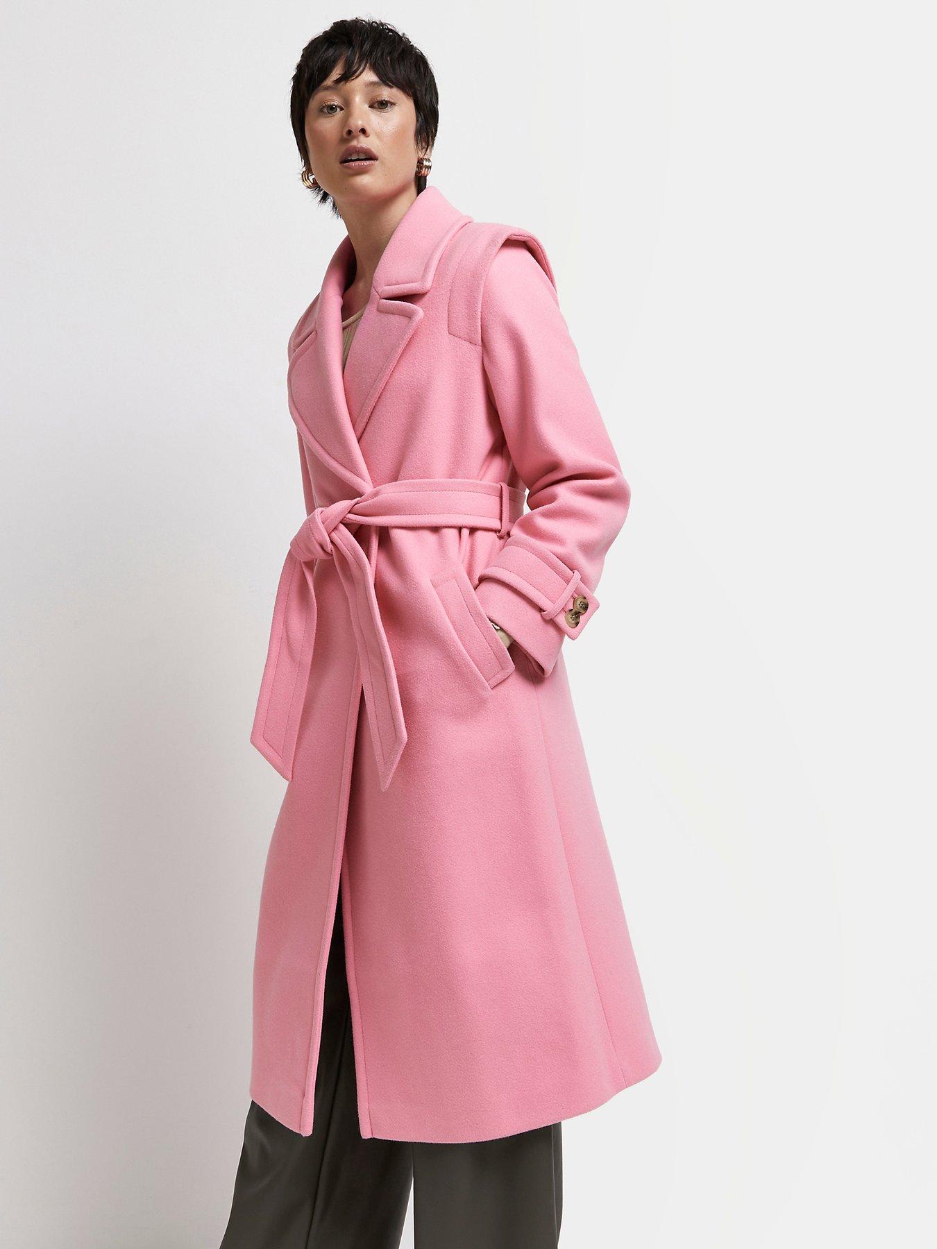 petite wrap coat