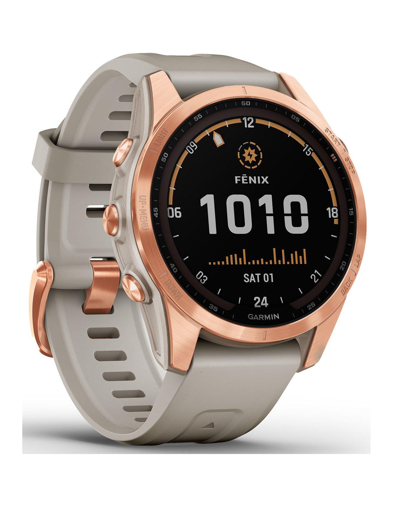 Garmin rose store gold watch band