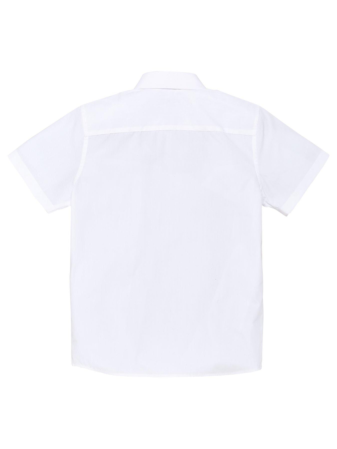 Image 3 of 7 of The Very Collection Girls 3 Pack&nbsp;Short Sleeve Blouses - White