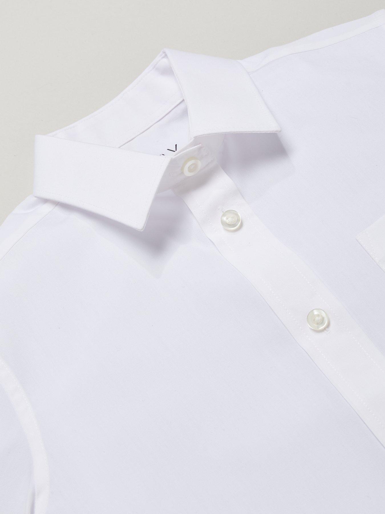 Image 5 of 6 of Everyday Girls 5 Pack&nbsp;Short Sleeve School&nbsp;Blouses - White