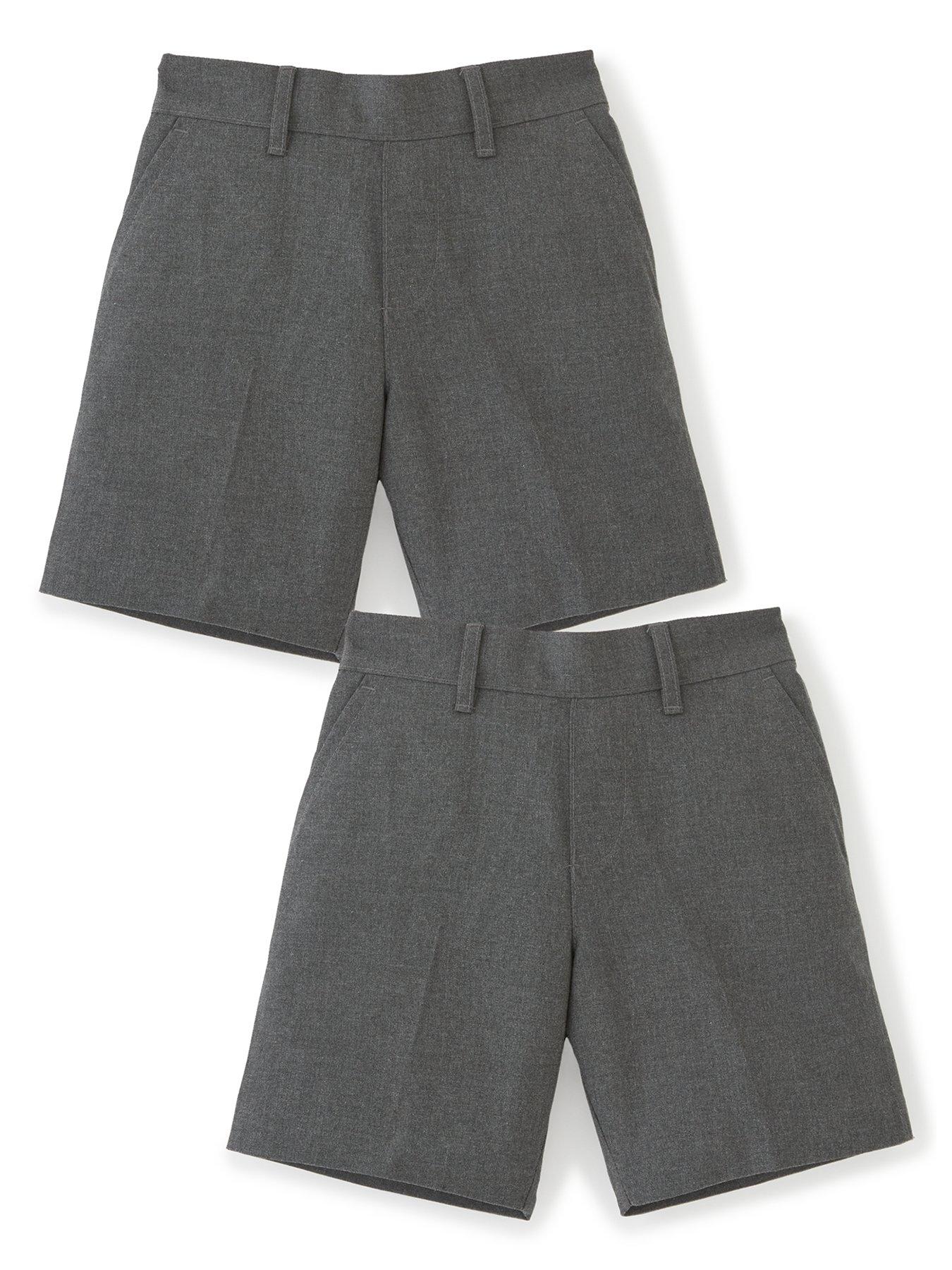 Image of Everyday Boys 2 Pack Grey Pull On Short