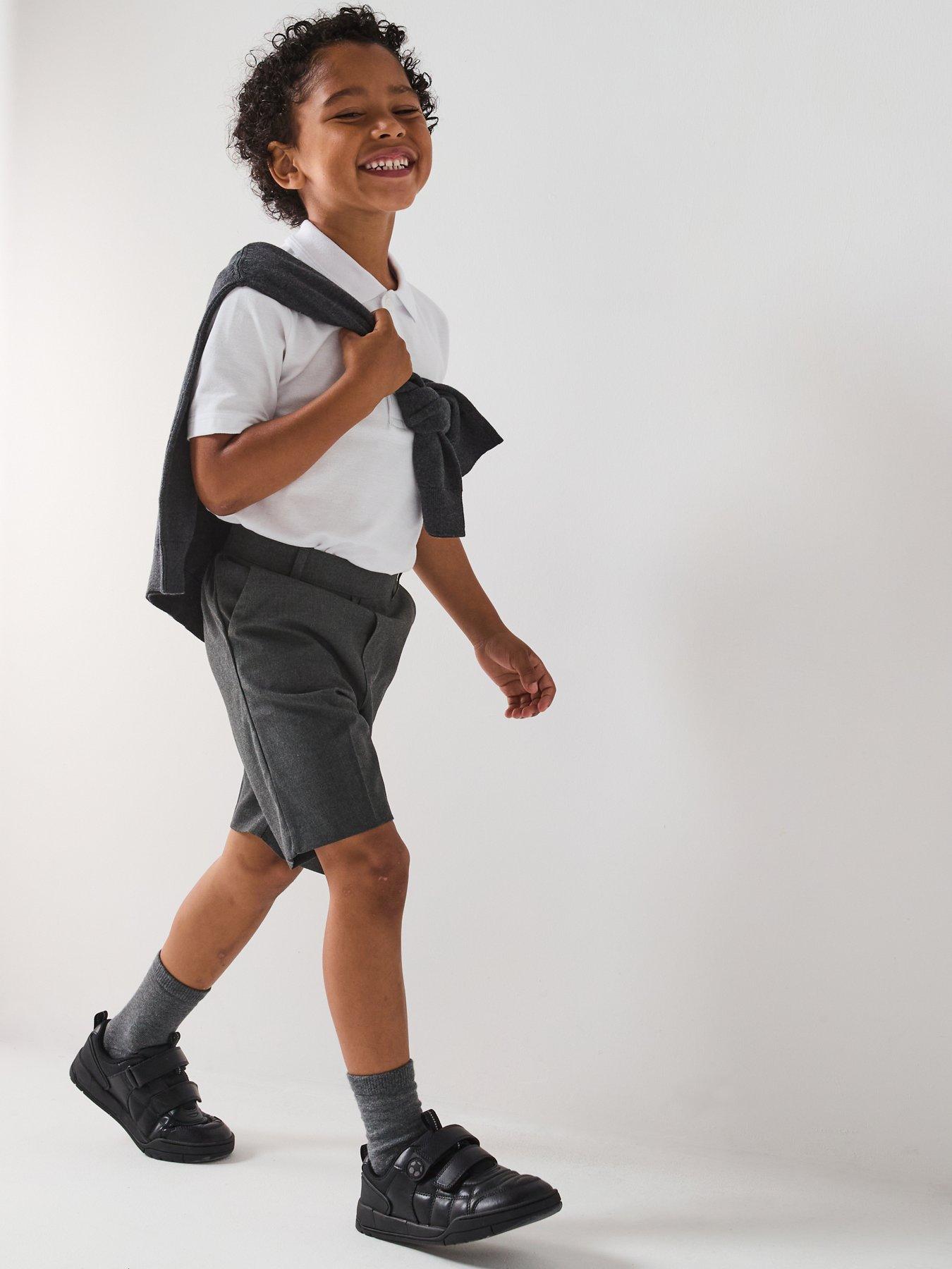 Image 7 of 7 of Everyday Boys 2 Pack Grey Pull On Short