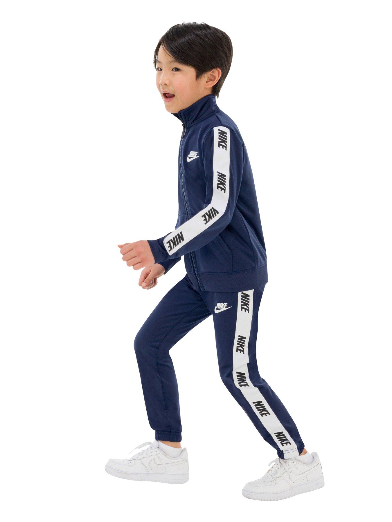 nike tracksuit set in navy