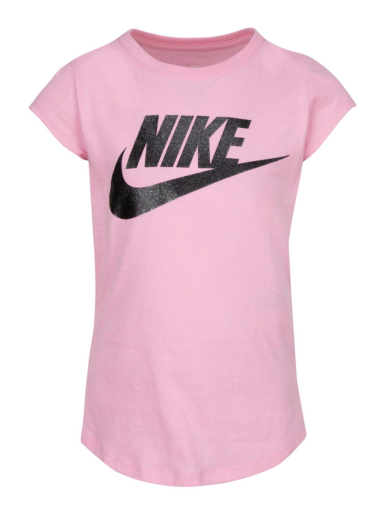 Pink and grey nike shirt clearance