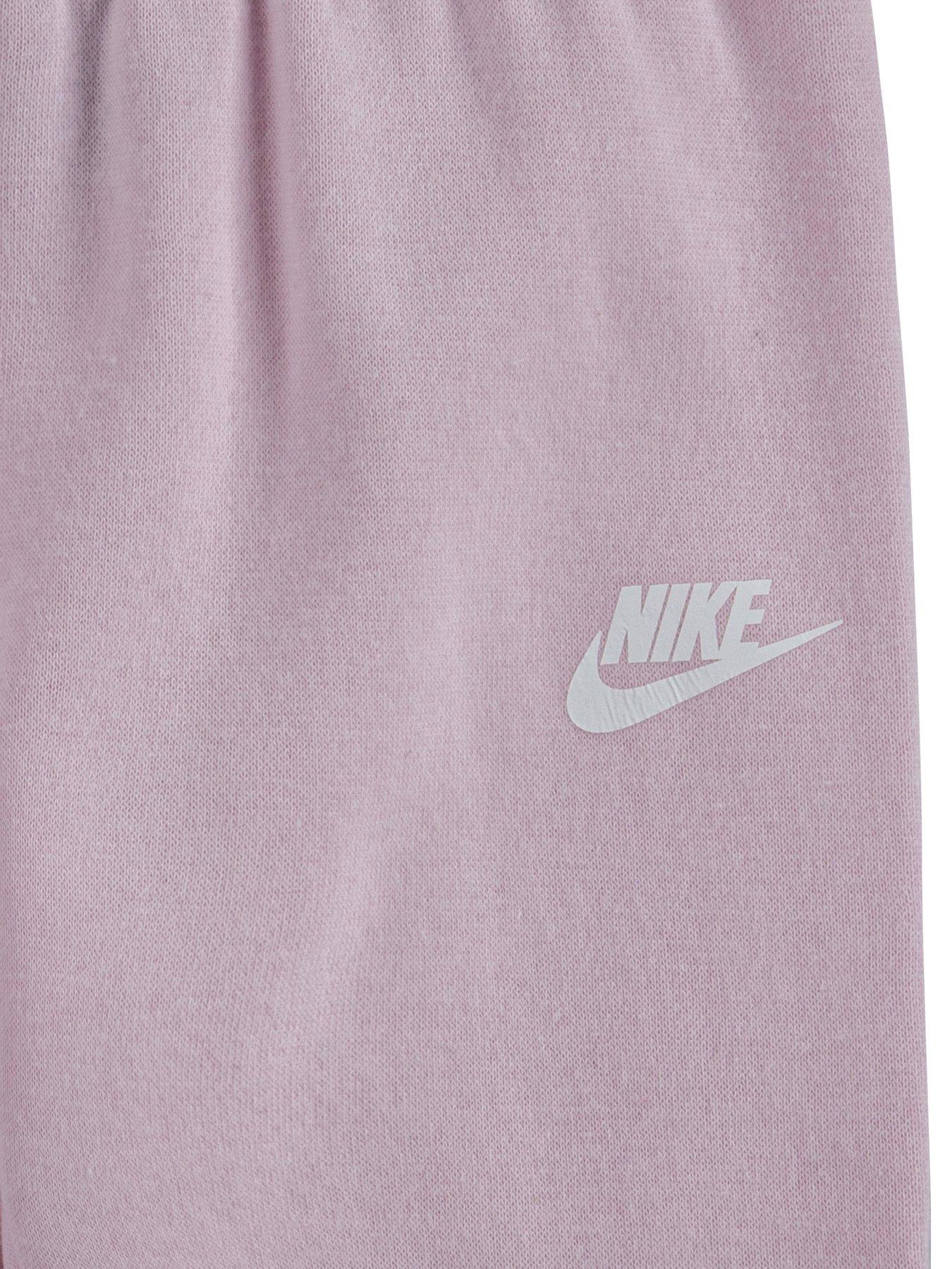 Nike Infant Girls Club Fleece Set - Pink | Very.co.uk