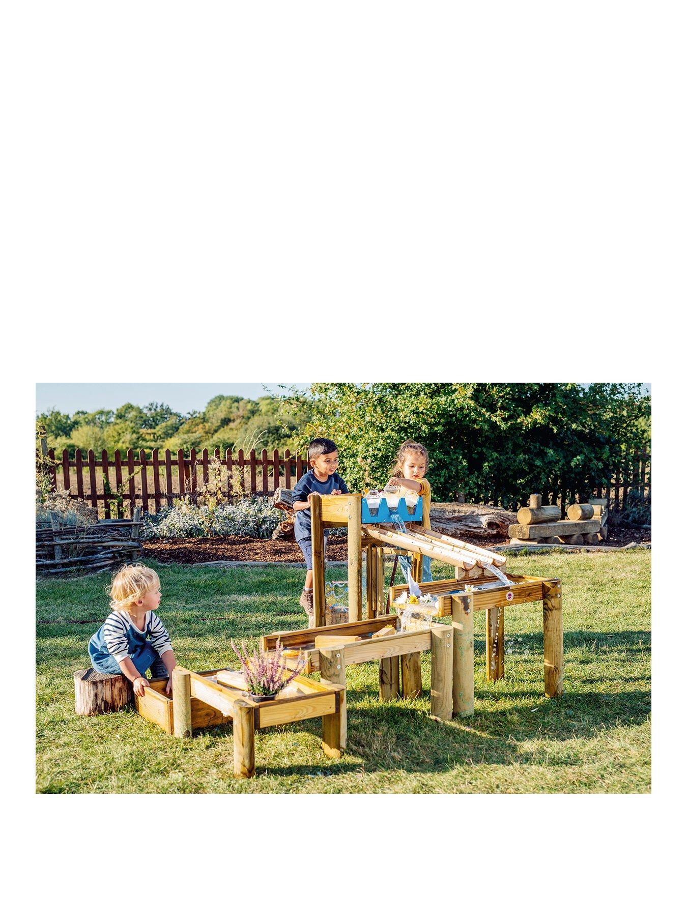 Image 1 of 6 of Plum Discovery Forest Water Run Wooden Activity Set