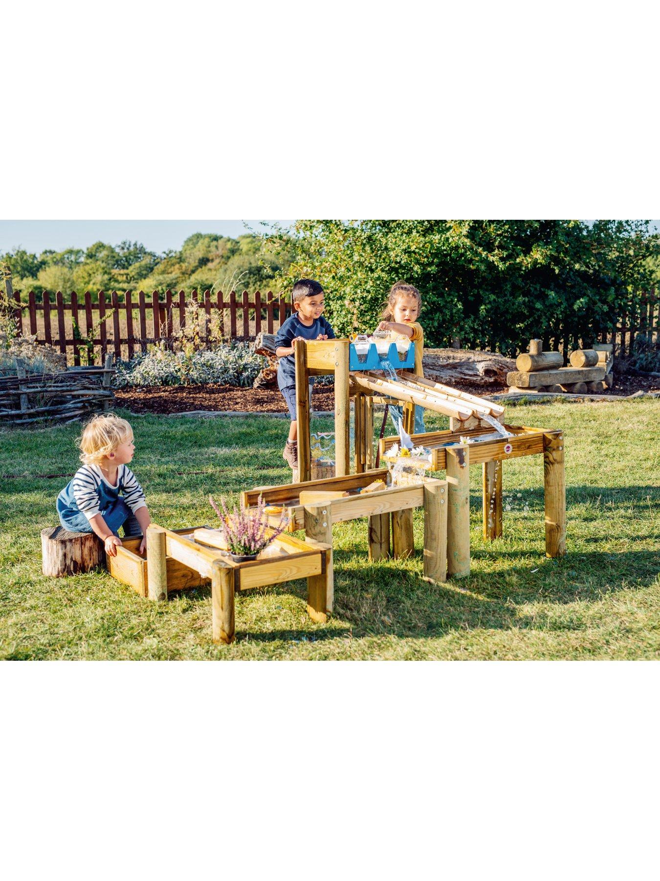 Image 4 of 7 of Plum Discovery Forest Water Run Wooden Activity Set