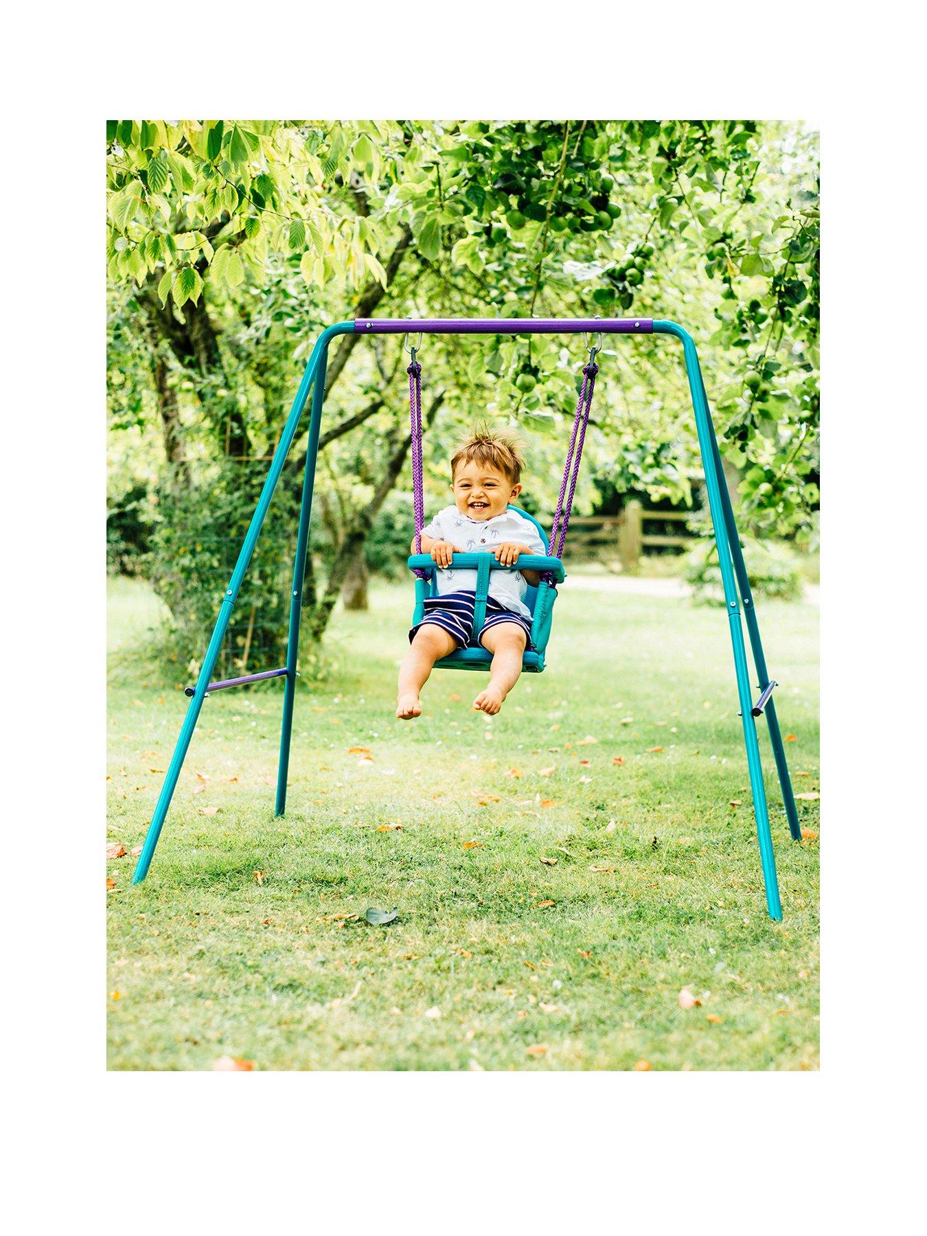 Plum 2-in-1 Swing Set