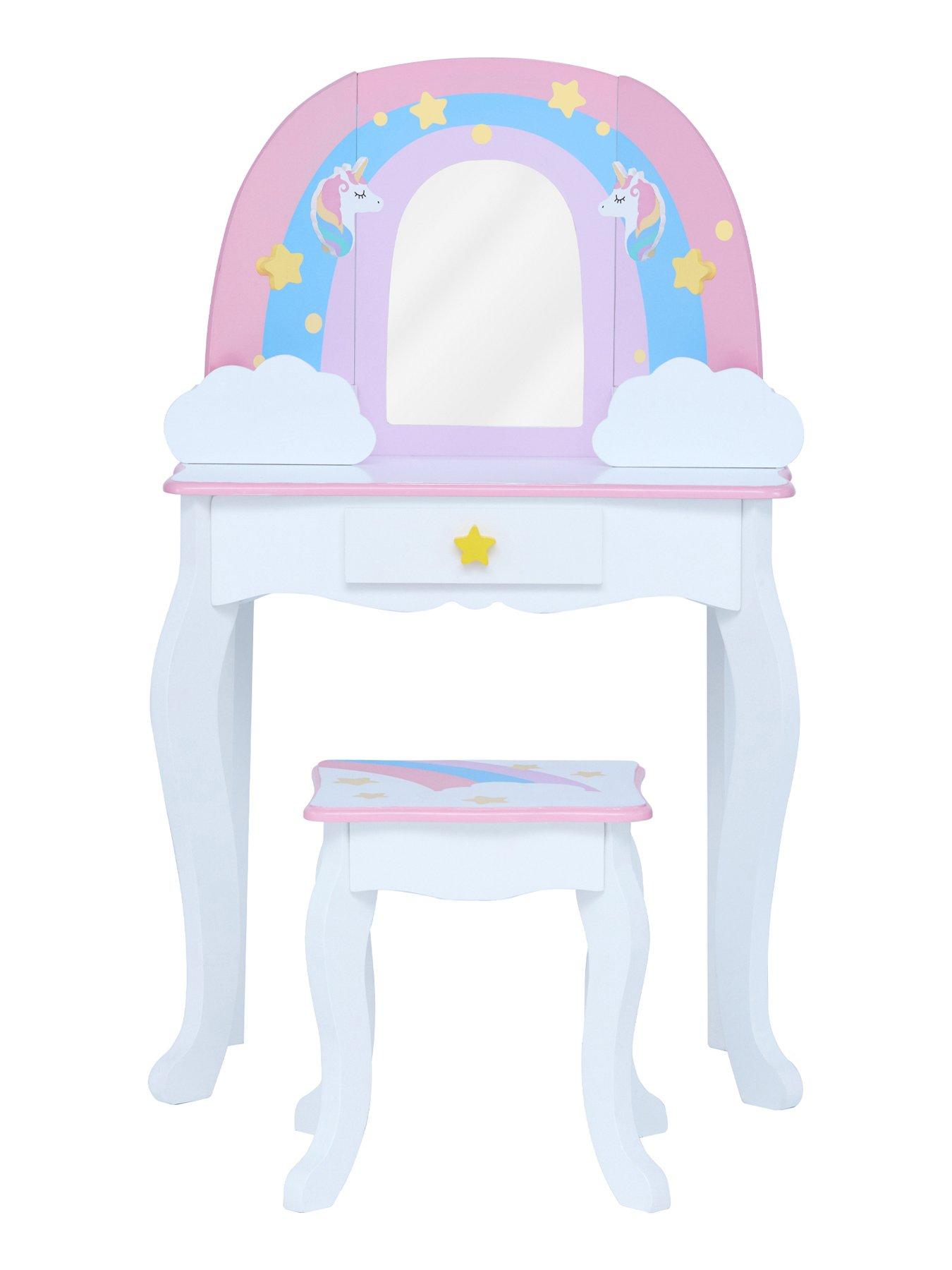 Image 5 of 7 of Teamson Kids Fantasy Fields Little Dreamer Kids&nbsp;Vanity Table and Stool&nbsp;Set