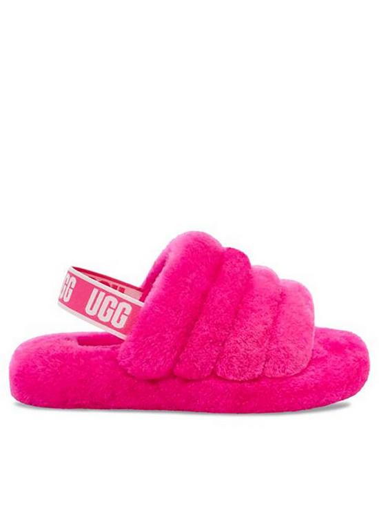 front image of ugg-fluff-yeah-slide-slipper