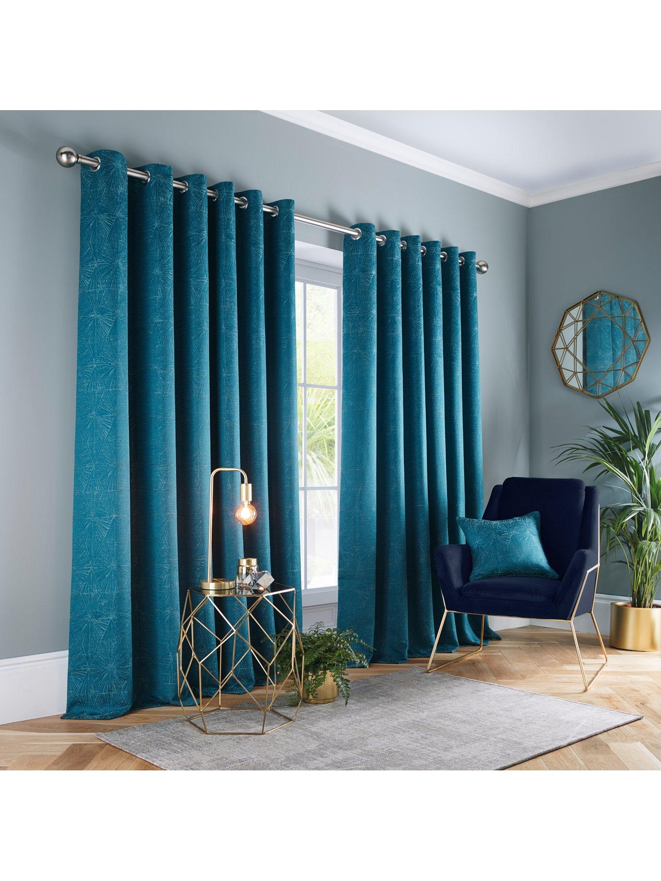 Product photograph of Studio G Amari Eyelet Lined Curtains from very.co.uk