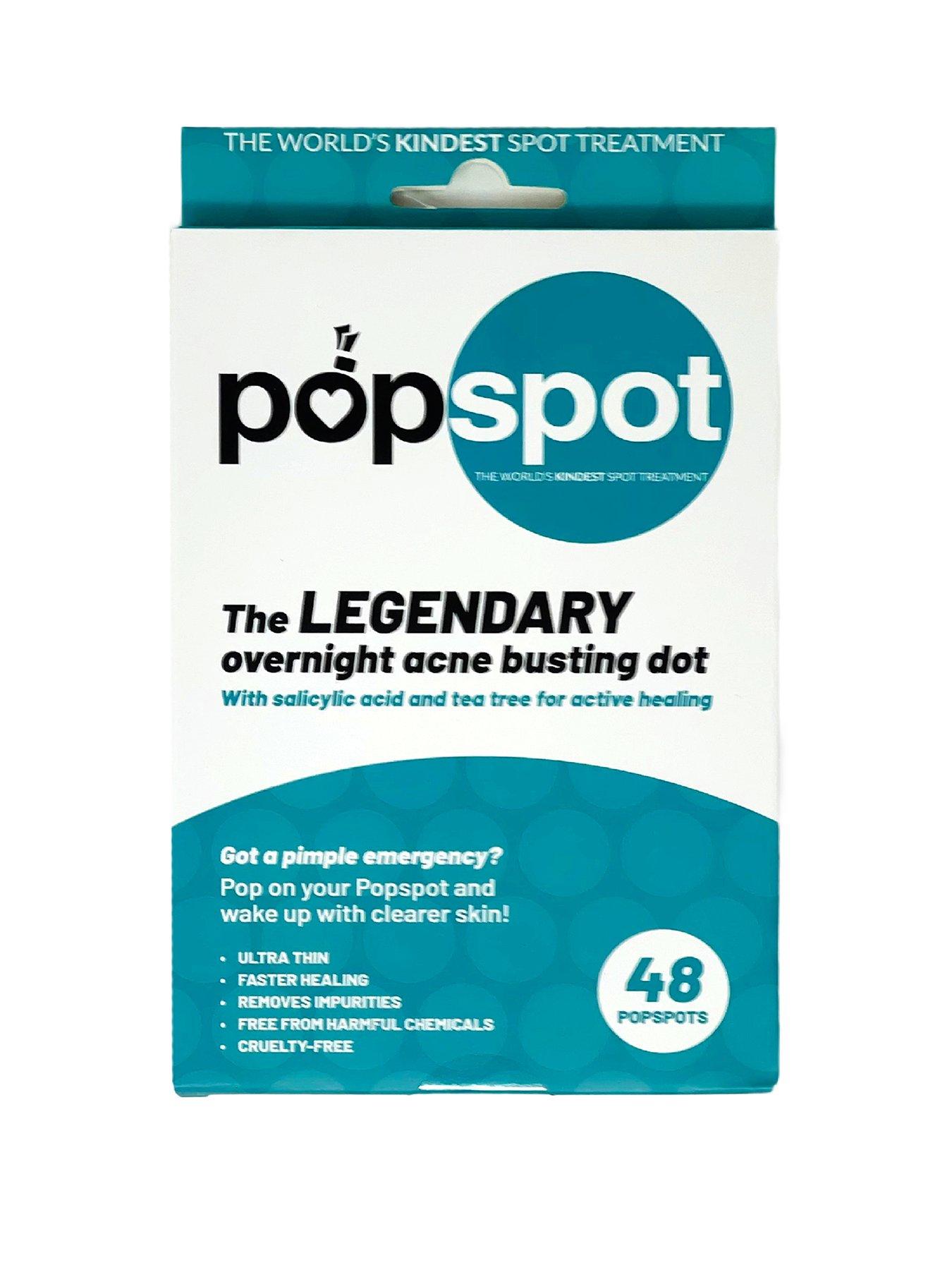 Popmask Popspot Hydrocolloid Spot Dots, Overnight Acne Busting Dot 48