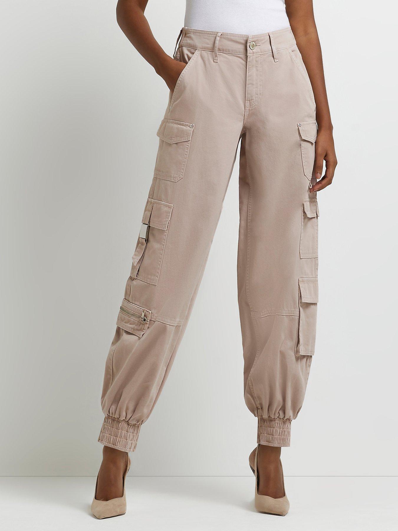 Beige | River island | Trousers 