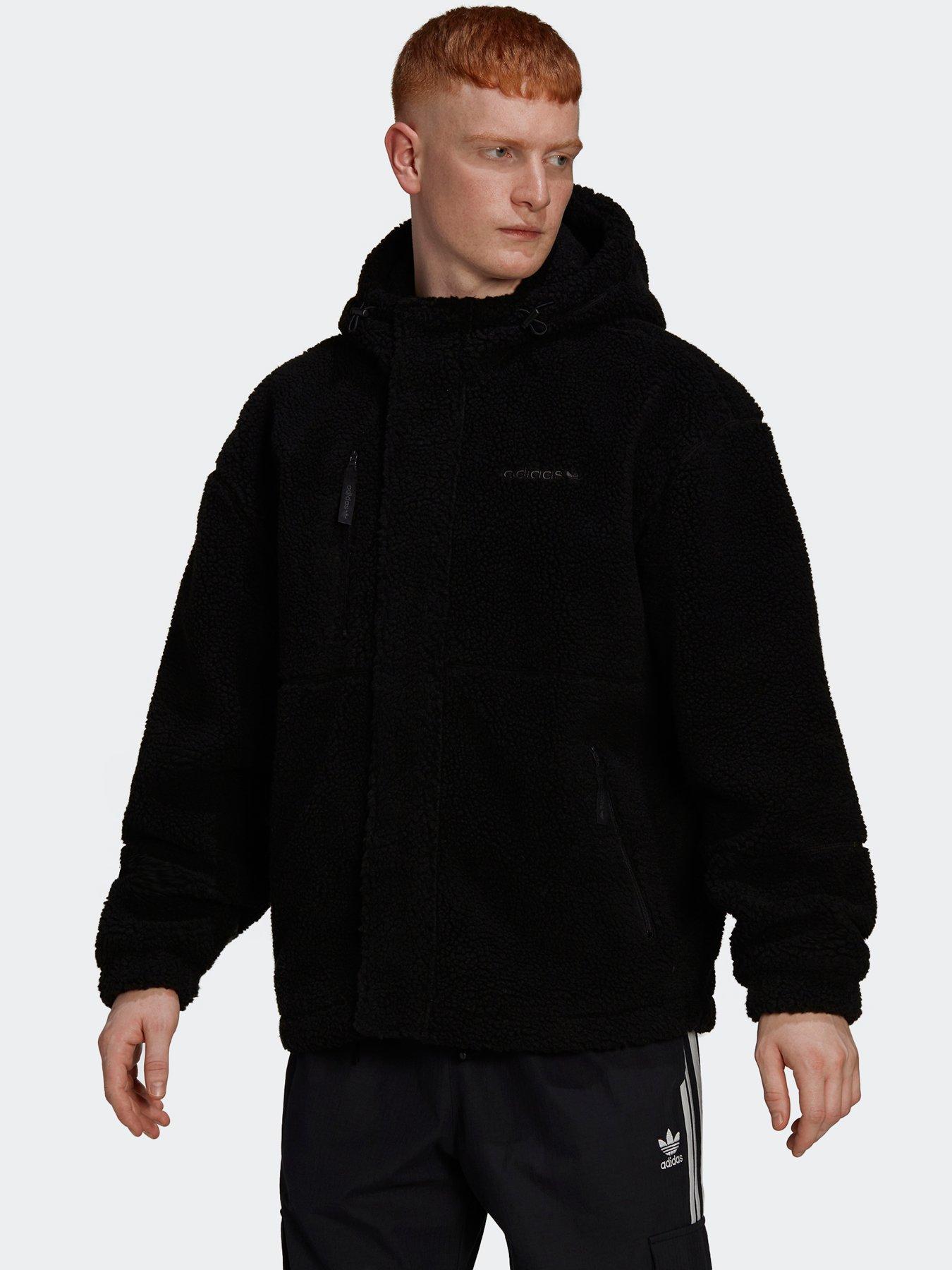 adidas Originals Polar Fleece Storm Jacket, Black, Size Xs, Men