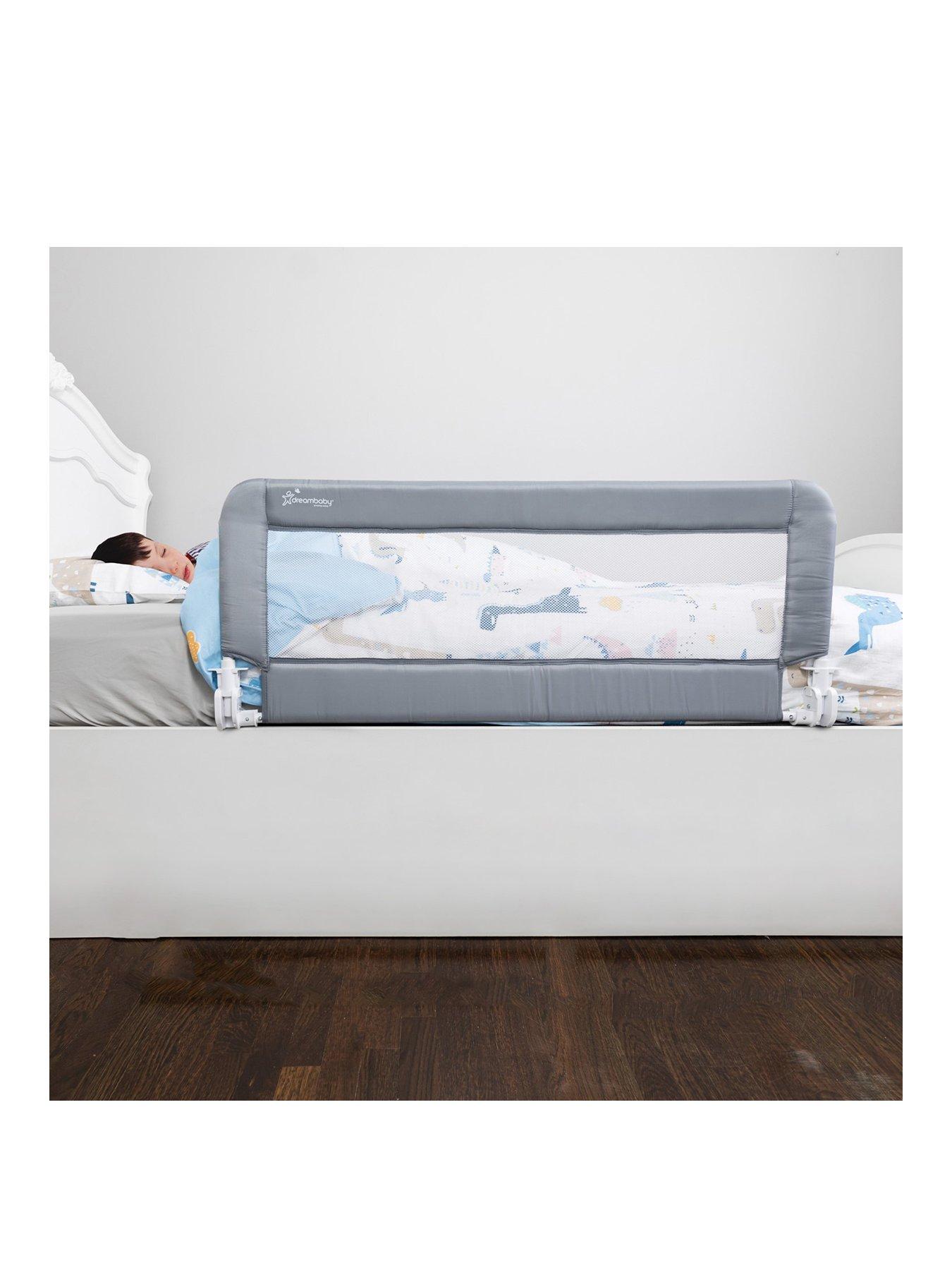 Dreambaby Milan Padded Bedrail Grey Very