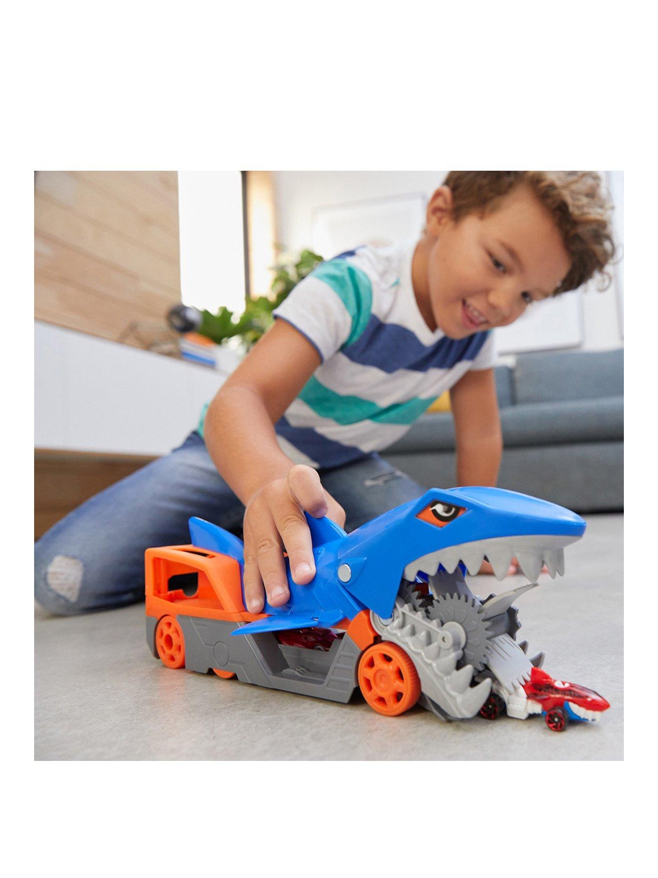 Hot Wheels Shark Chomp Transporter - Shop Action Figures & Dolls at H-E-B