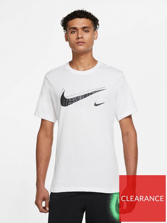 Nike NSW Air Outline Tee - White | very.co.uk