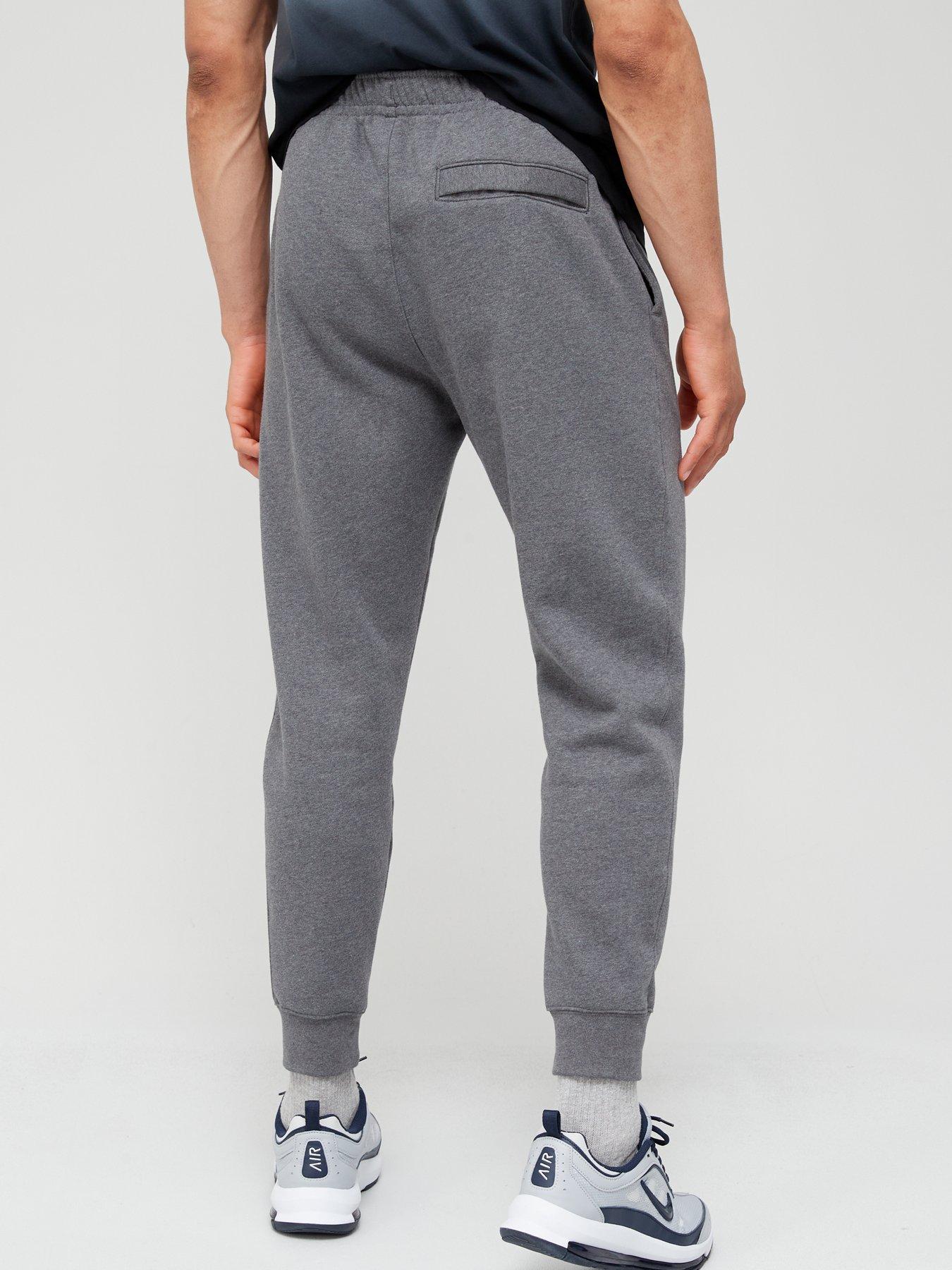 Nike NSW Club Fleece Joggers - Grey/White