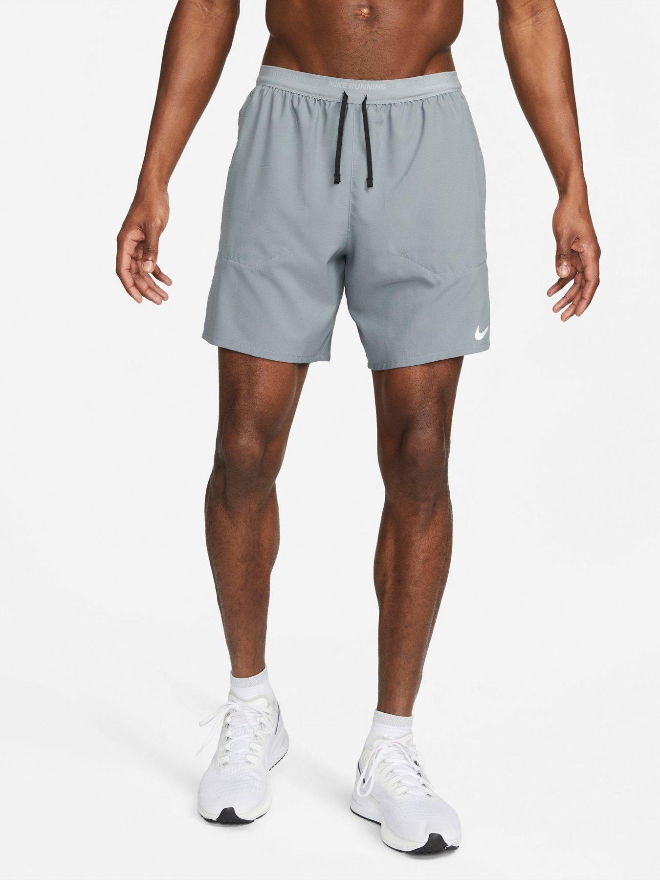 Nike Run Dry Fit 2-in-1 7 Flex Stride Short - Grey