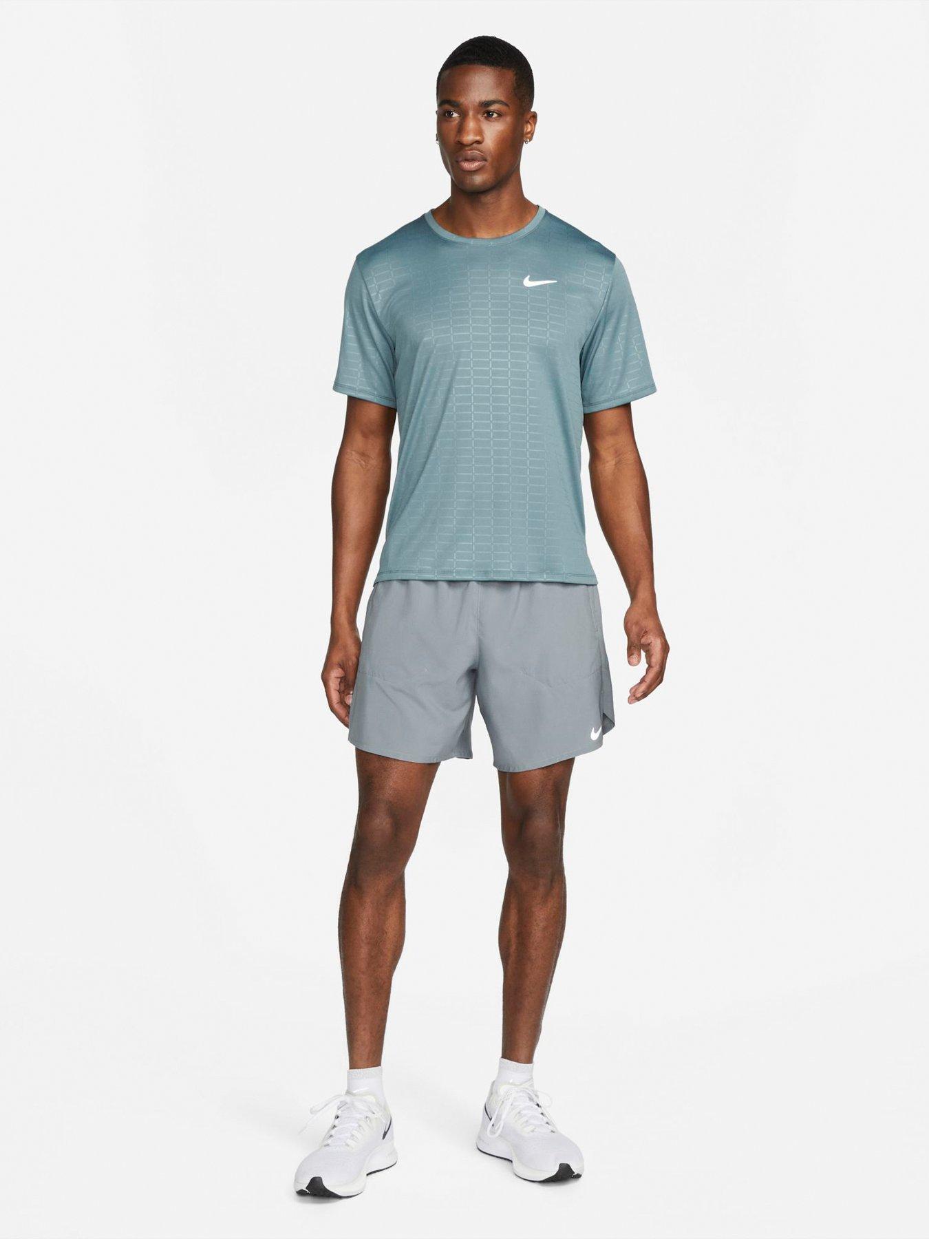 Nike Training Pro 365 Dri-FIT 3 inch booty shorts in teal blue