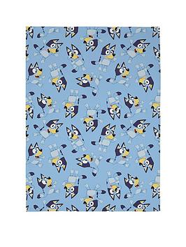 Product photograph of Bluey Fleece Blanket - Multi from very.co.uk