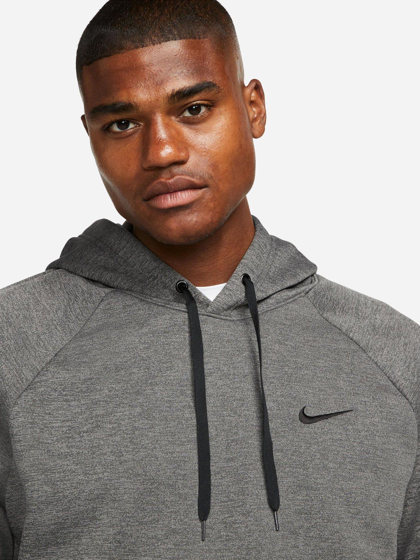 Nike Mens Medium Large Sportswear Tech Fleece Huge Big Swoosh Hoodie  Sweatshirt