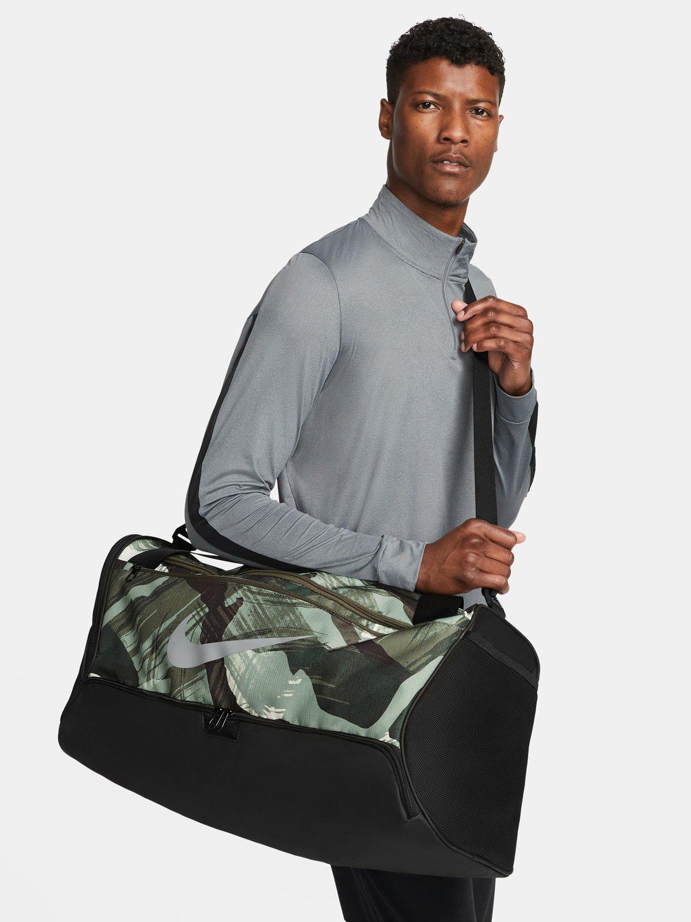 Nike Train Brasilia Medium Camo Duffel Bag | very.co.uk